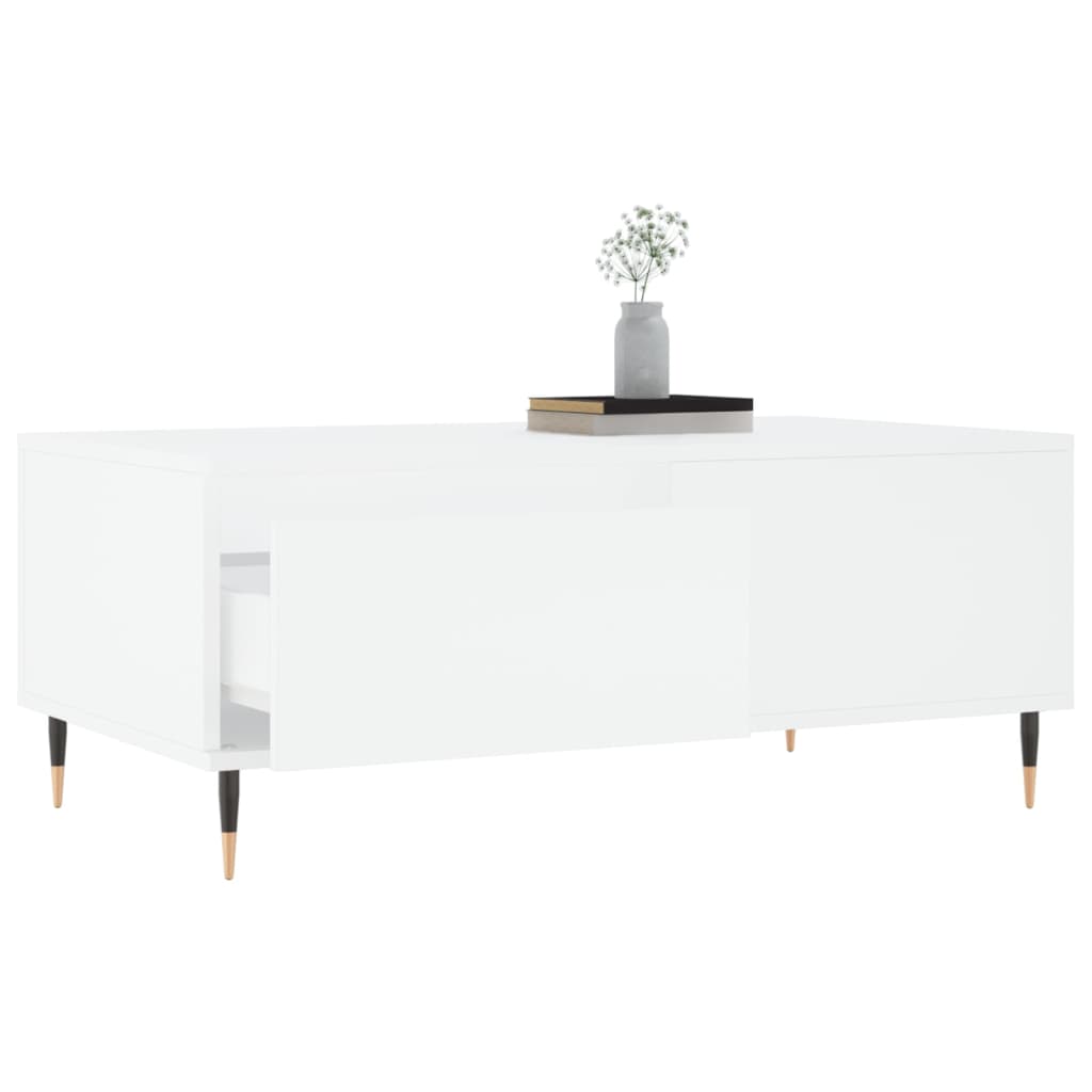 Mesa de centro 90x50x36,5 cm derivados de madeira branco