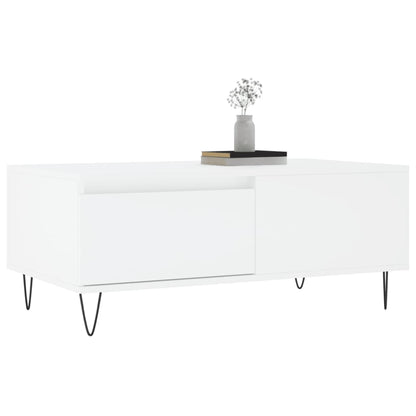 Mesa de centro 90x50x36,5 cm derivados de madeira branco