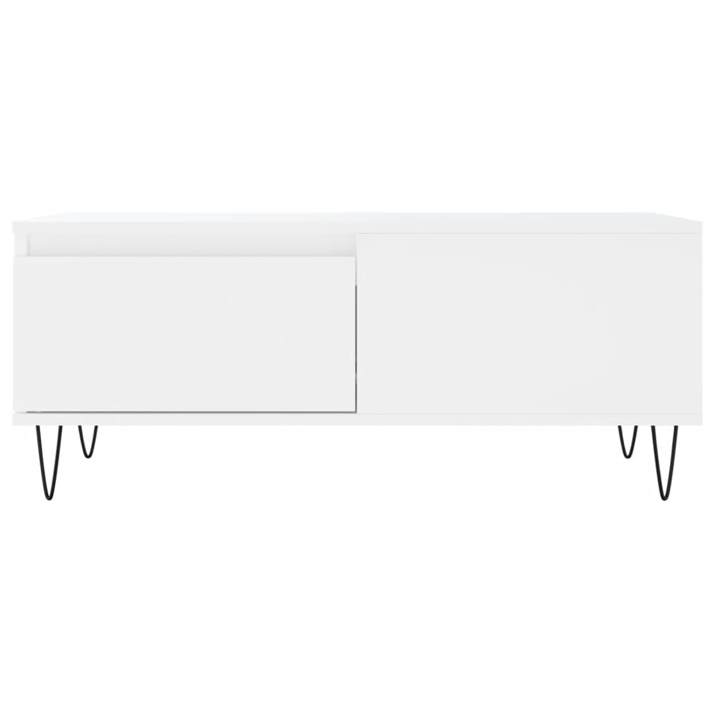 Mesa de centro 90x50x36,5 cm derivados de madeira branco