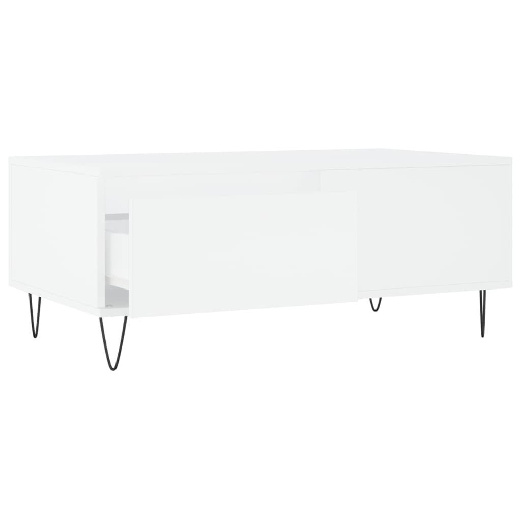 Mesa de centro 90x50x36,5 cm derivados de madeira branco