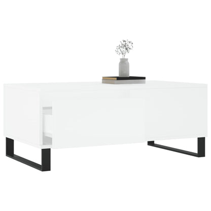 Mesa de centro 90x50x36,5 cm derivados de madeira branco