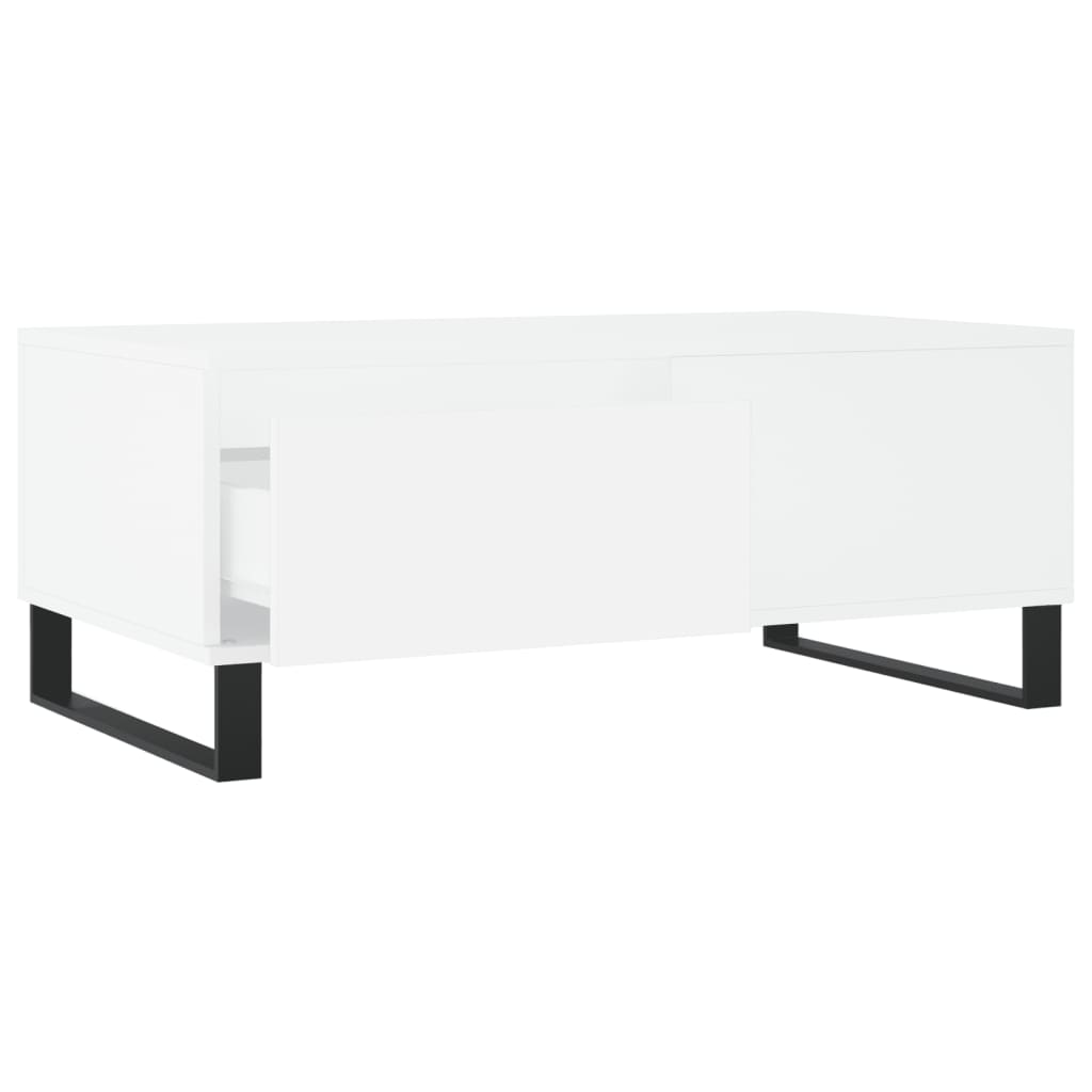 Mesa de centro 90x50x36,5 cm derivados de madeira branco