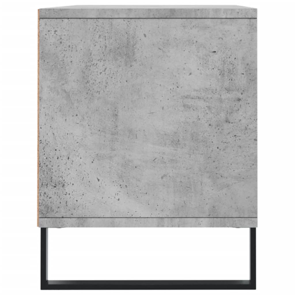 Móvel p/ TV 100x34,5x44,5cm derivados de madeira cinza cimento