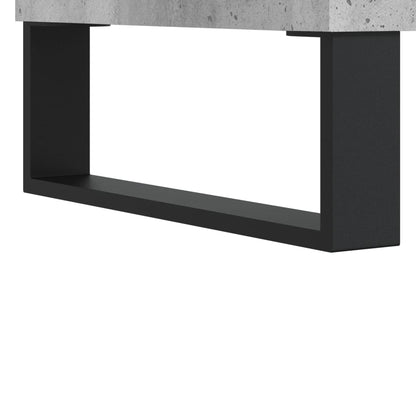 Móvel p/ TV 100x34,5x44,5cm derivados de madeira cinza cimento