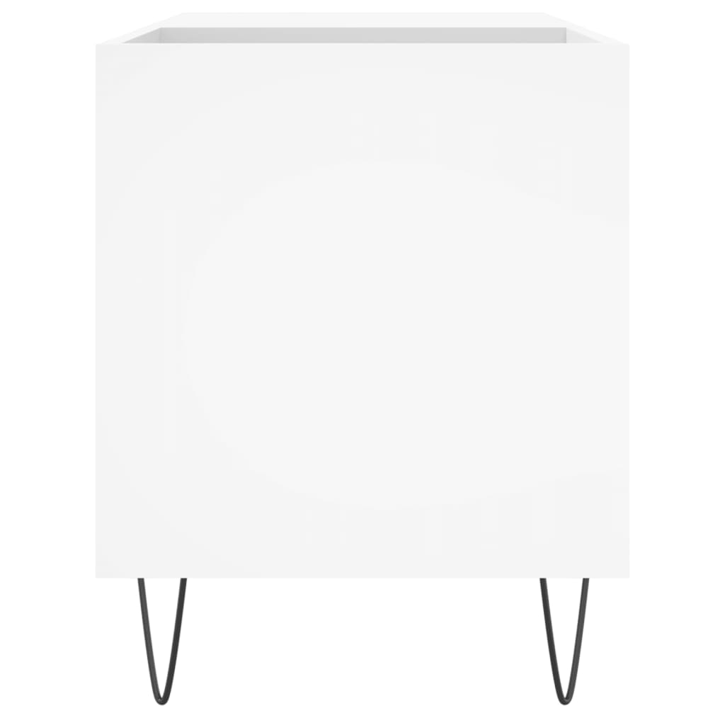 Armário para discos 85x38x48 cm derivados de madeira branco