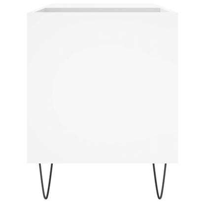 Armário para discos 85x38x48 cm derivados de madeira branco