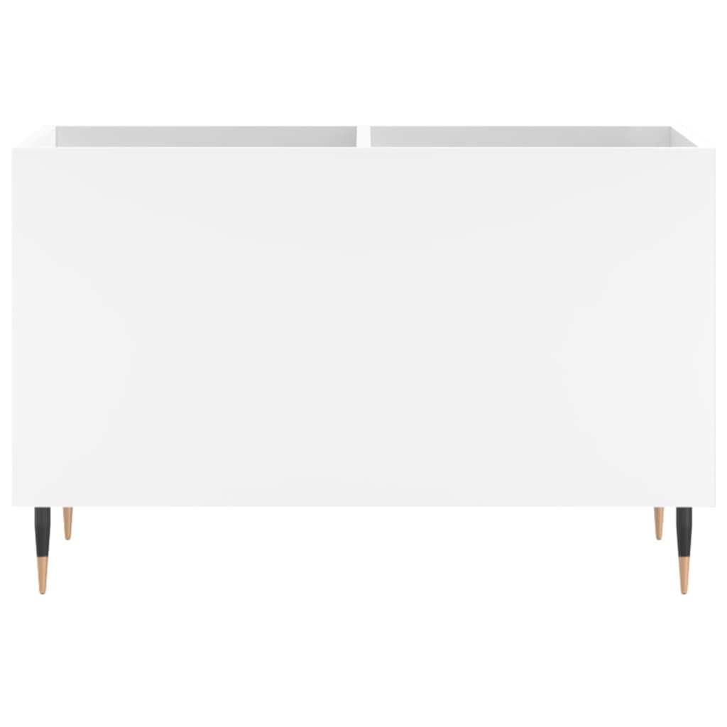 Armário para discos 74,5x38x48 cm derivados de madeira branco