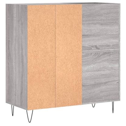 Armário p/ discos 84,5x38x89 cm derivados madeira cinza sonoma