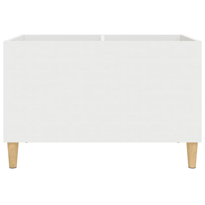 Armário para discos 74,5x38x48 cm derivados de madeira branco