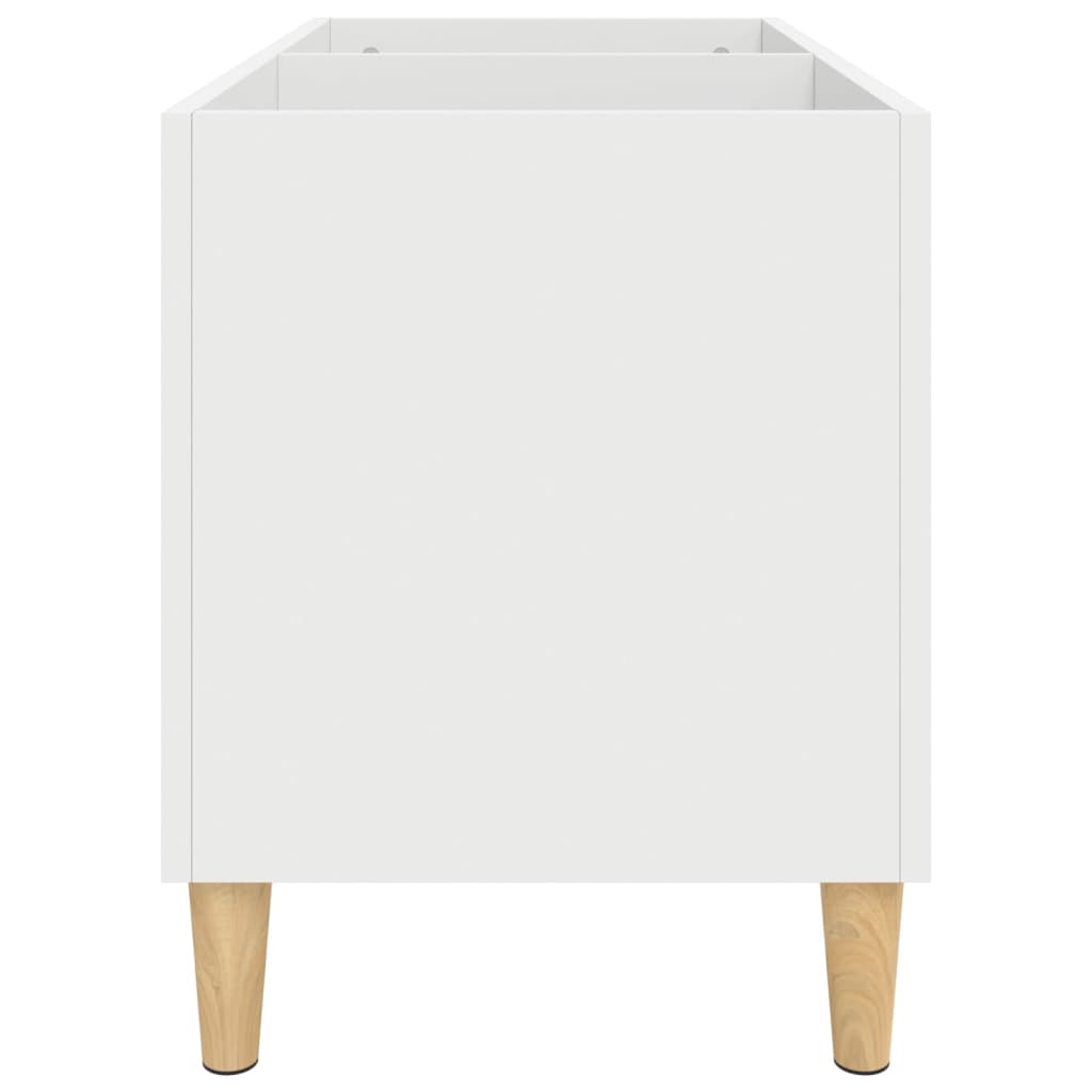 Armário para discos 74,5x38x48 cm derivados de madeira branco