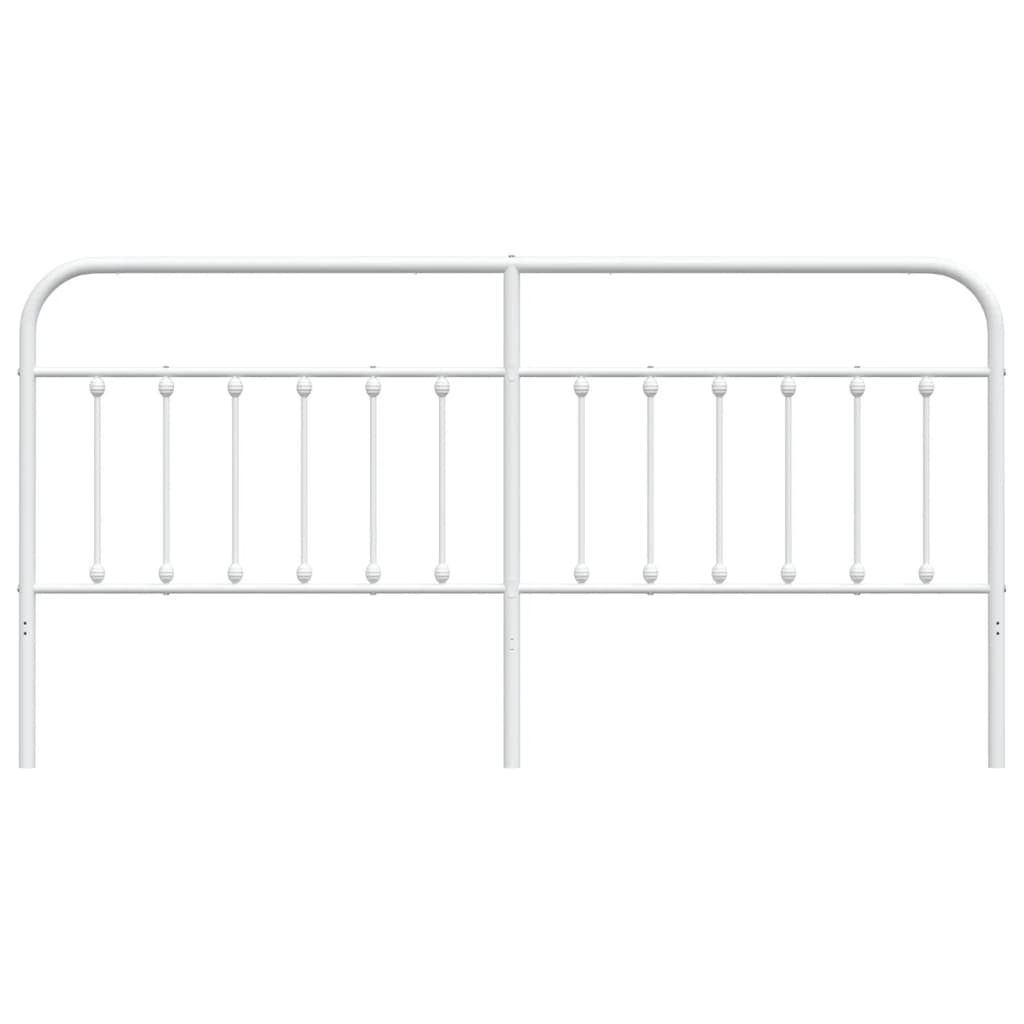 Cabeceira de cama 193 cm metal branco