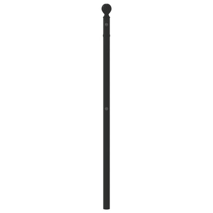 Cabeceira de cama 107 cm metal preto