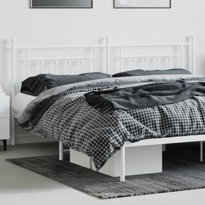 Cabeceira de cama 193 cm metal branco