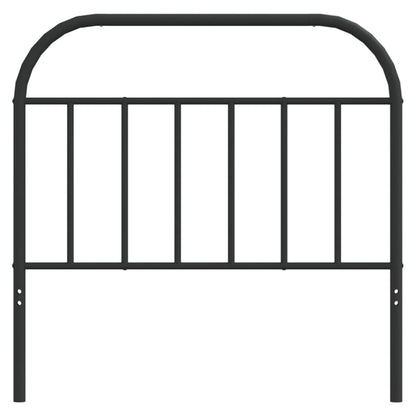 Cabeceira de cama 100 cm metal preto