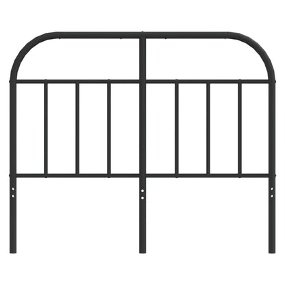 Cabeceira de cama 120 cm metal preto