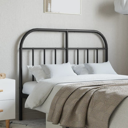 Cabeceira de cama 120 cm metal preto