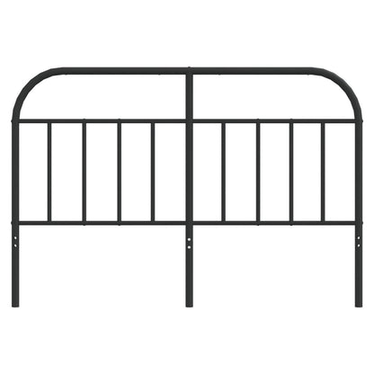 Cabeceira de cama 140 cm metal preto