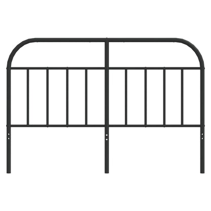 Cabeceira de cama 150 cm metal preto