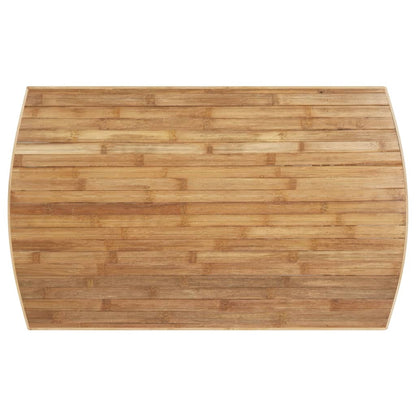 Mesa de centro para jardim 90x55x37 cm bambu