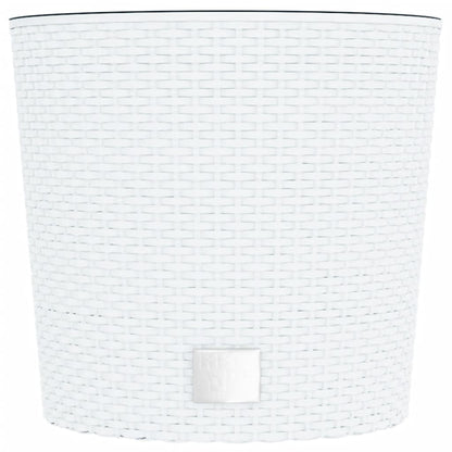 Vaso com interior removível 15 / 15,3 L vime PP branco