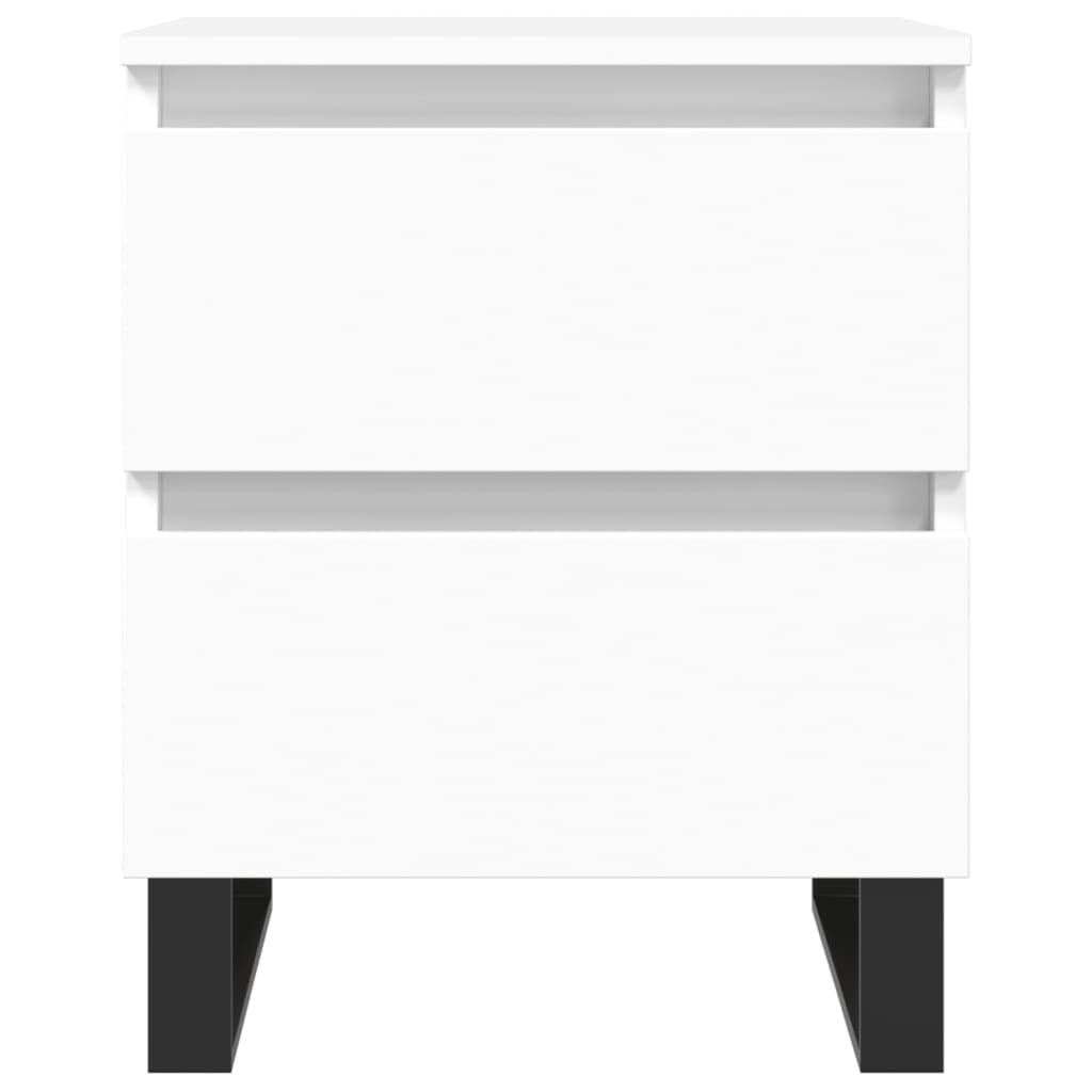 Mesa de Cabeceira Portucale - Branco - Design Moderno