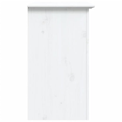 Mesa de cabeceira BODO 53x38,5x66 cm pinho maciço branco