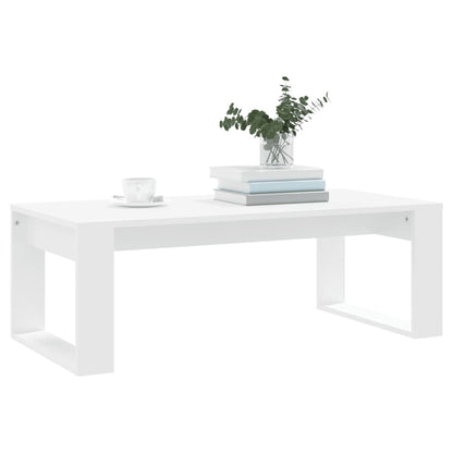 Mesa de centro 102x50x35 cm derivados de madeira branco