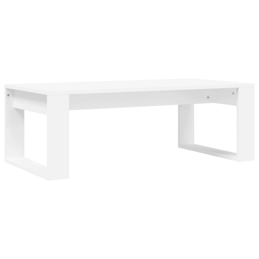 Mesa de centro 102x50x35 cm derivados de madeira branco