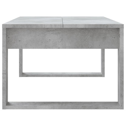 Mesa de centro 102x50x35 cm derivados madeira cinzento cimento