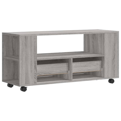 Móvel de TV 102x34,5x43 cm derivados de madeira cinzento sonoma