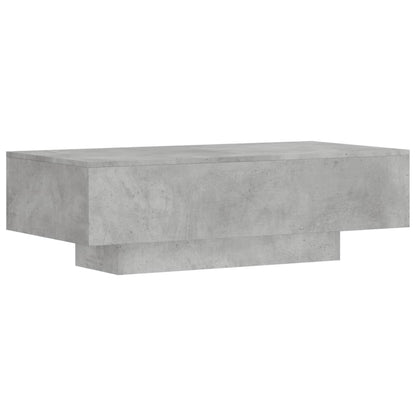 Mesa de centro 100x49,5x31cm derivados de madeira cinza cimento