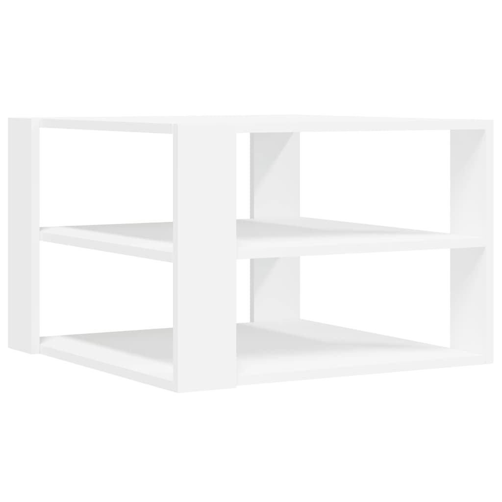 Mesa de centro 59,5x59,5x40 cm derivados de madeira branco