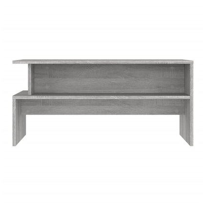 Mesa de centro 90x55x42,5 cm derivados de madeira cinza sonoma