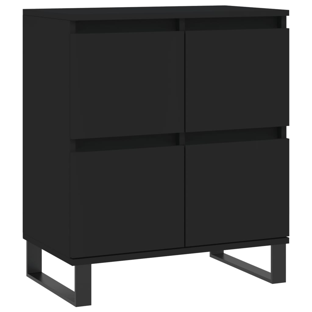 Aparador Portucale de 120cm - Preto - Design Moderno