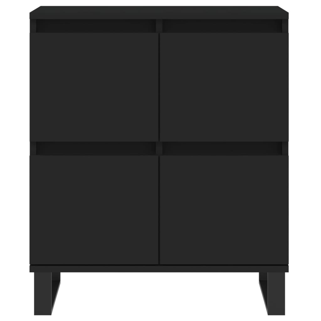 Aparador Portucale de 120cm - Preto - Design Moderno