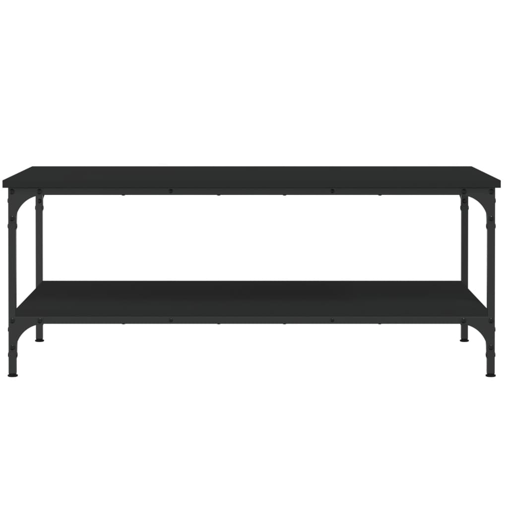 Mesa de centro 100x55x40 cm derivados de madeira preto