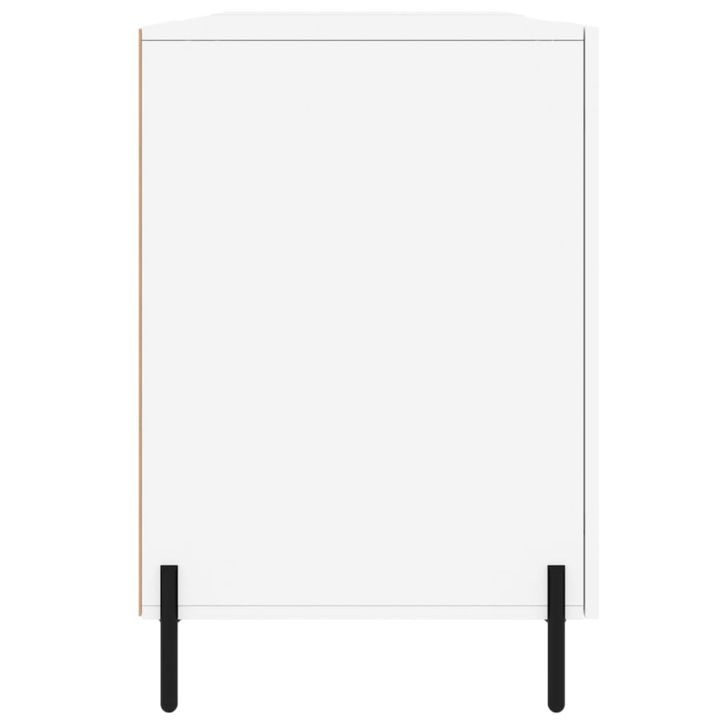 Secretária Root com 2 Portas de 140 cm - Branco - Design Nórdico