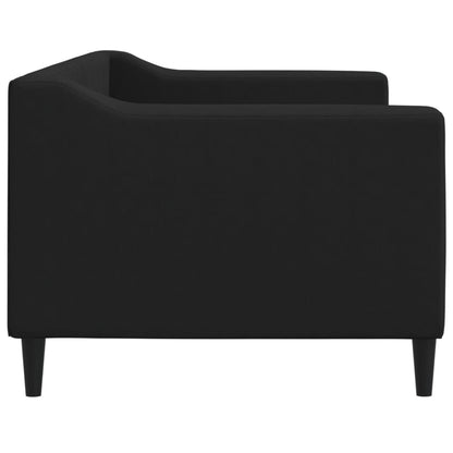 Sofá-cama 80x200 cm tecido preto