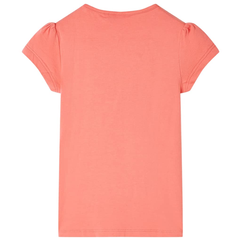 T-shirt infantil coral 92