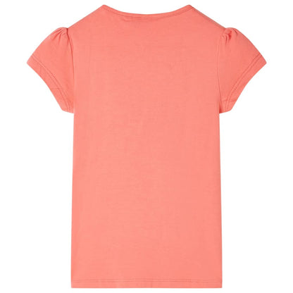 T-shirt infantil coral 92