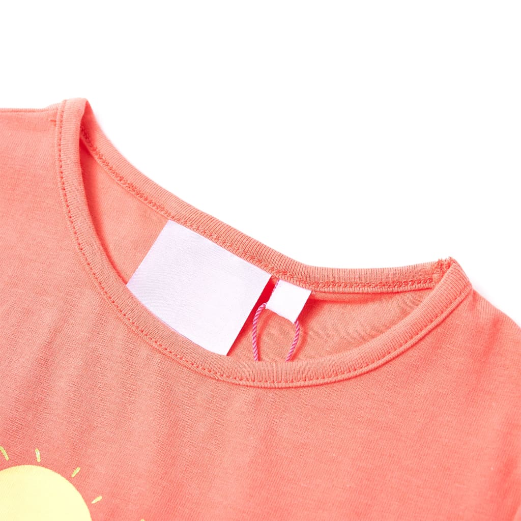 T-shirt infantil coral 92