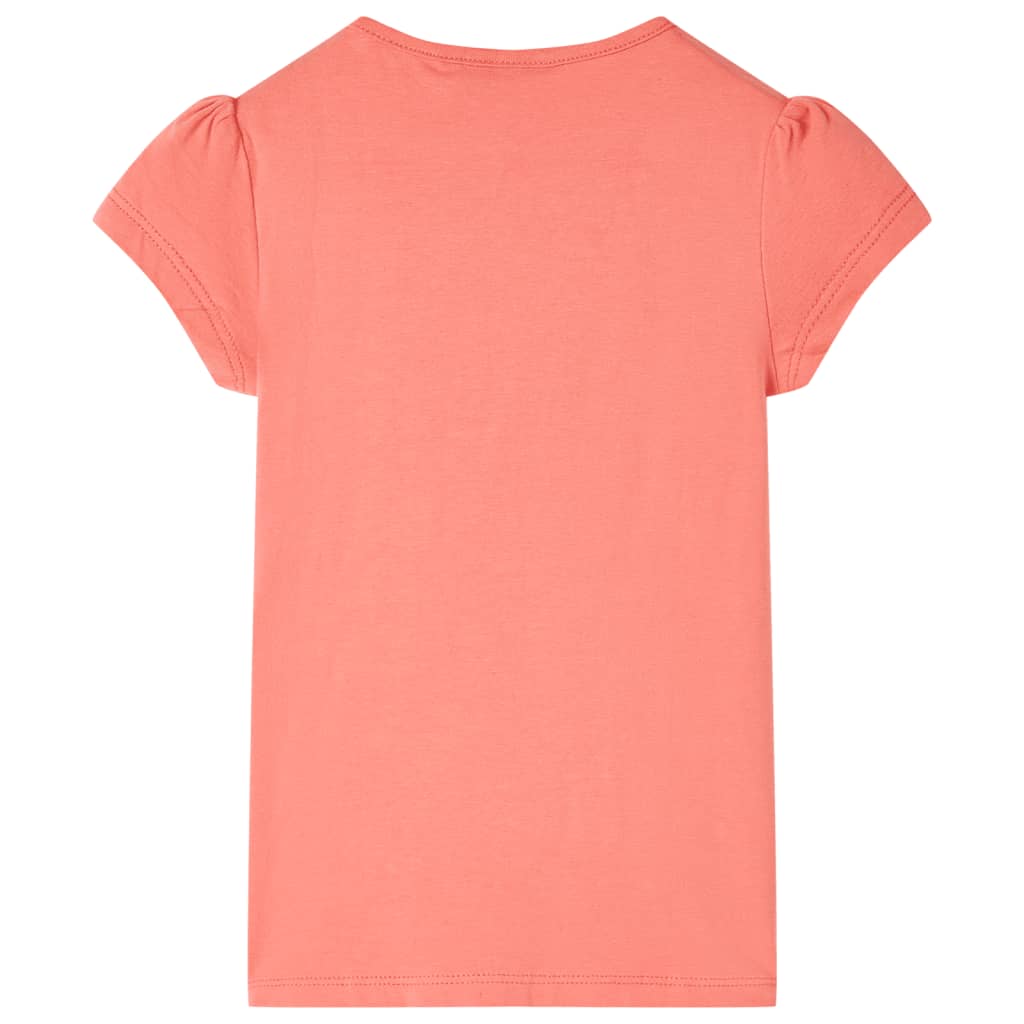 T-shirt infantil coral 104