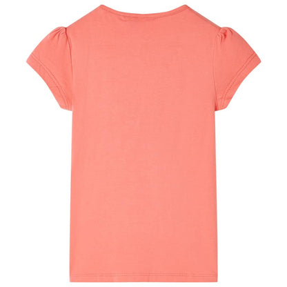 T-shirt infantil coral 140