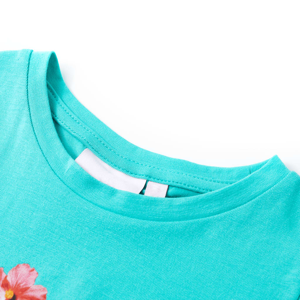 T-shirt infantil menta 92