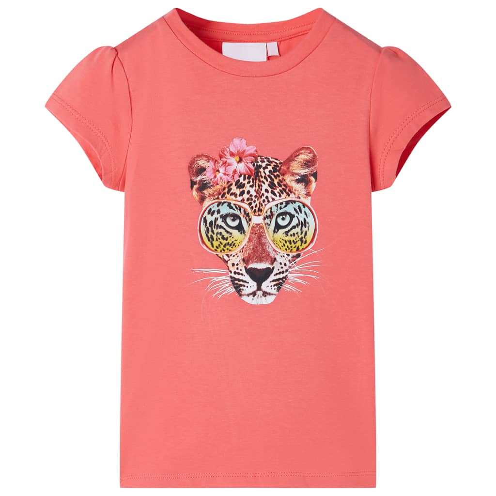 T-shirt infantil coral 92