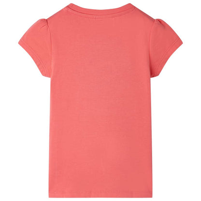 T-shirt infantil coral 92