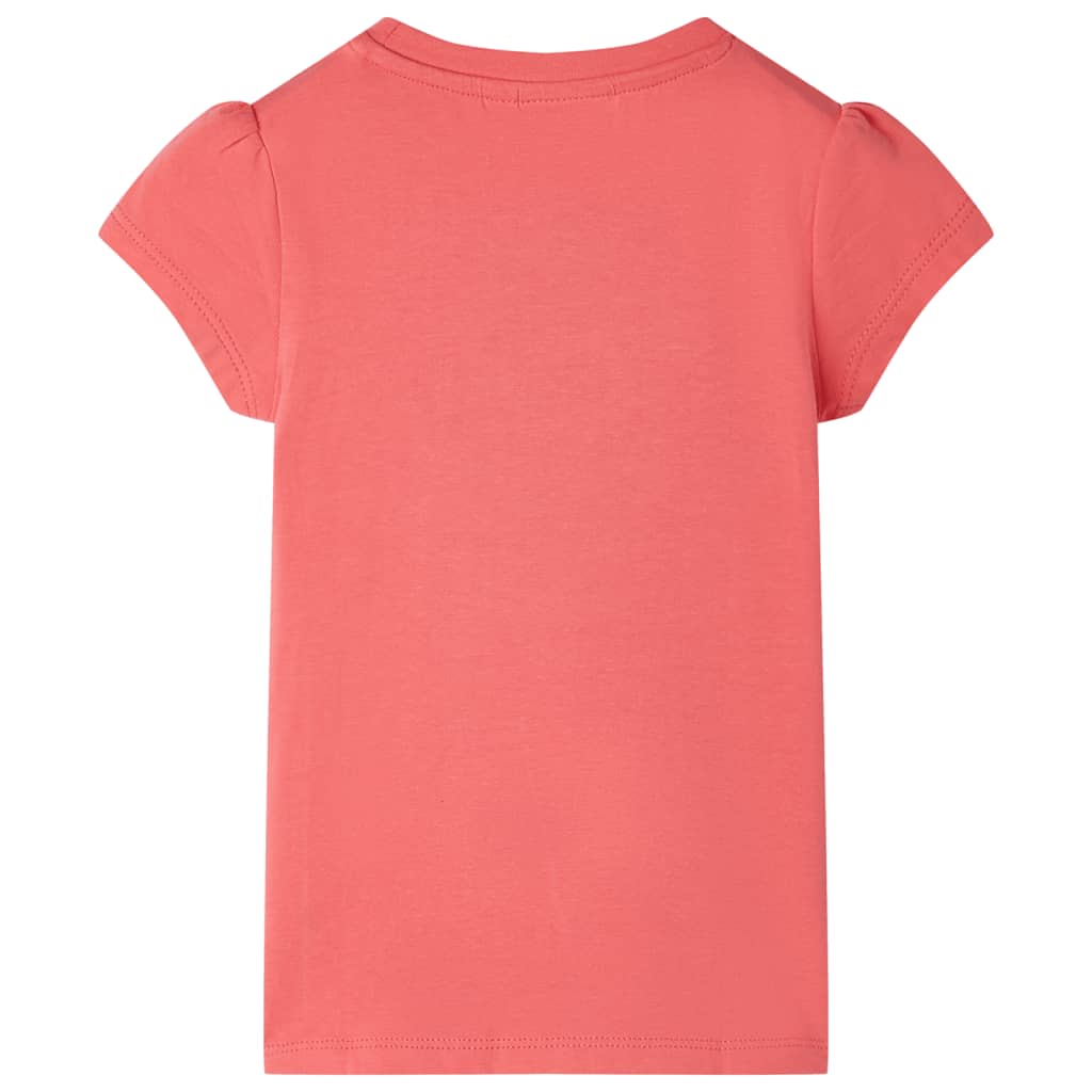 T-shirt infantil coral 104