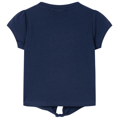 T-shirt infantil azul-escuro 104