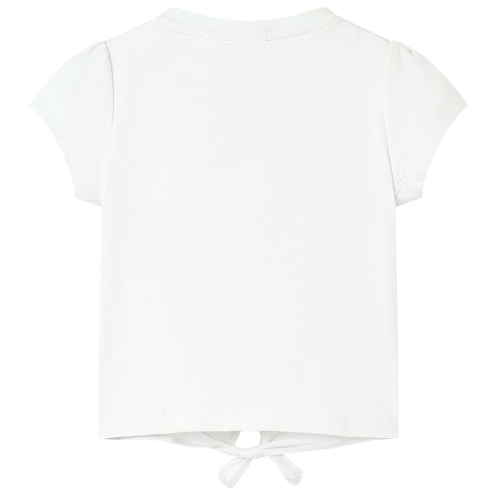 T-shirt infantil cor cru 140