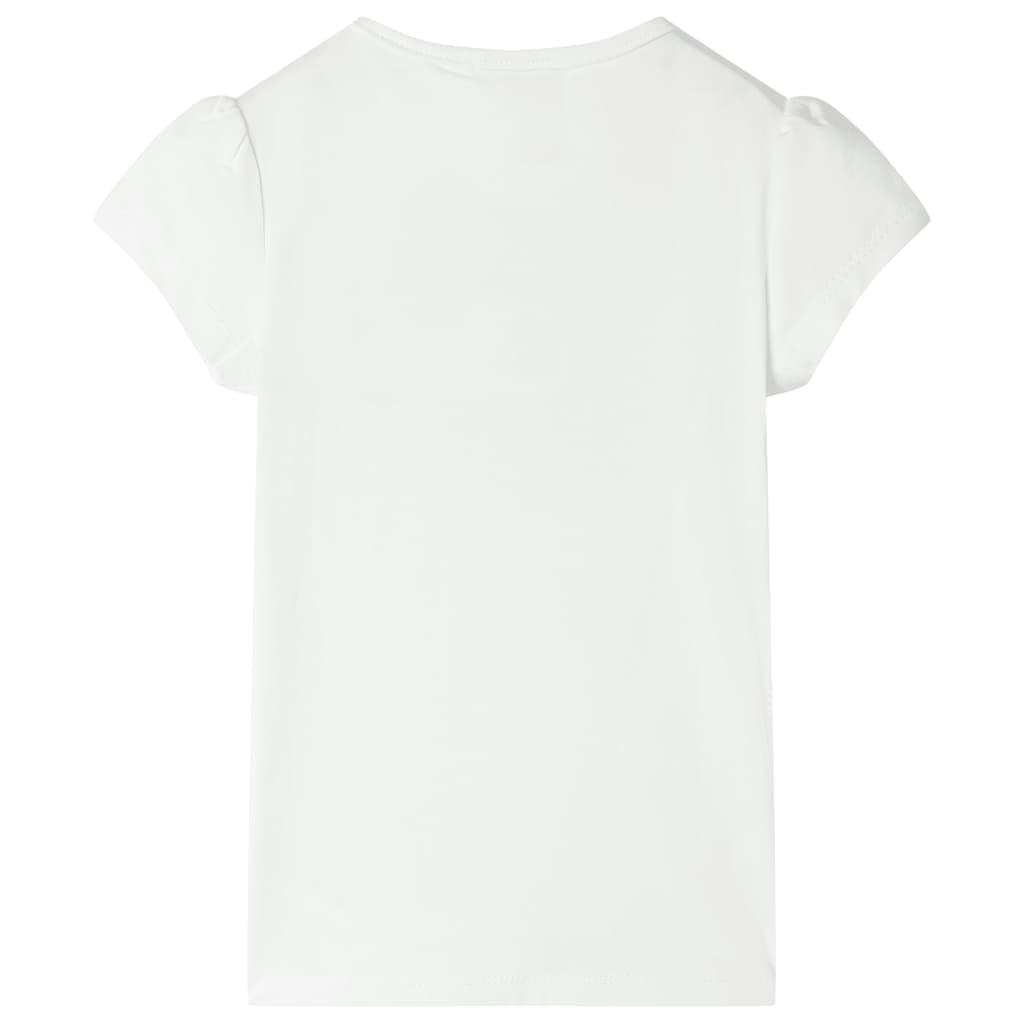 T-shirt infantil cor cru 92